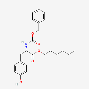 molecular formula C23H29NO5 B612841 Z-TYR-OHEX CAS No. 122280-11-9