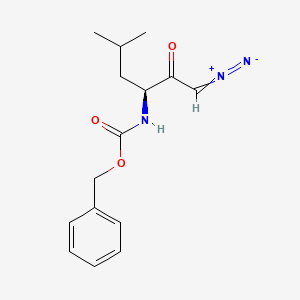 (S)-3-Z-Amino-1-diazo-5-methyl-2-hexanone