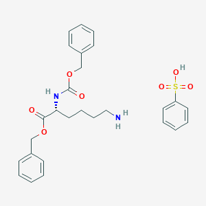 Z-D-Lys-obzl benzenesulfonate