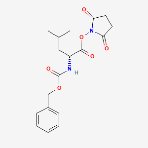 molecular formula C18H22N2O6 B612887 Z-D-Leu-Osu CAS No. 65581-25-1