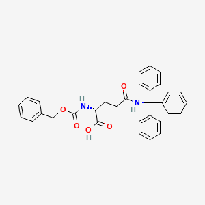 molecular formula C32H30N2O5 B612891 Z-D-Gln(Trt)-OH CAS No. 200625-96-3