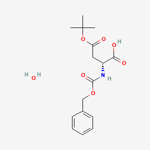 molecular formula C16H23NO7 B612898 Z-D-Asp(OtBu)-OH CAS No. 71449-08-6