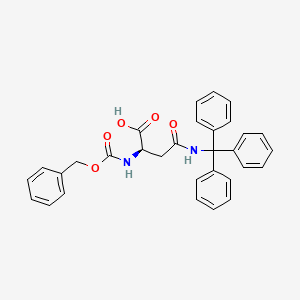 molecular formula C31H28N2O5 B612899 Z-D-Asn(Trt)-OH CAS No. 200259-87-6