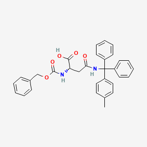 molecular formula C32H30N2O5 B612914 Z-Asn(Mtt)-OH CAS No. 144317-18-0