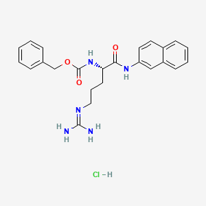 molecular formula C24H27N5O3 · HCl B612915 Z-ARG-BETANA HCL CAS No. 1851-28-1