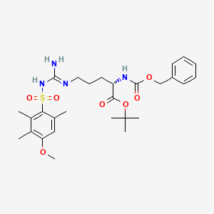 molecular formula C28H40N4O7S B612919 Z-Arg(Mtr)-OtBu CAS No. 115608-60-1