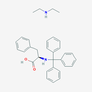 molecular formula C28H25NO2 · C4H11N B612929 Trt-D-Phe-OH DEA CAS No. 273747-93-6