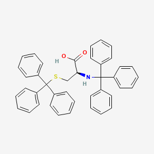 (R)-2-(tritylamino)-3-(tritylthio)propanoic acid