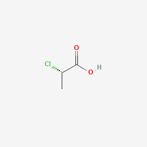 molecular formula C3H5ClO2 B612940 (S)-(-)-2-Chloropropionic acid CAS No. 29617-66-1