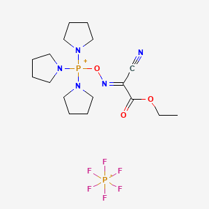 molecular formula C17H29F6N5O3P2 B612943 PyOxim CAS No. 153433-21-7