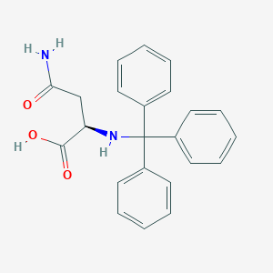 molecular formula C23H22N2O3 B612945 D-Asparagine, N-(triphenylmethyl)- CAS No. 200192-49-0