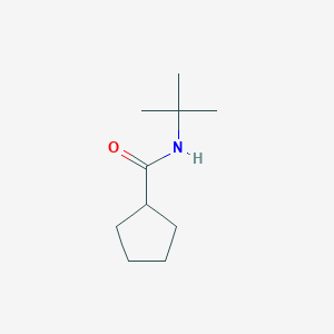 molecular formula C10H19NO B6129496 N-tert-butylcyclopentanecarboxamide 