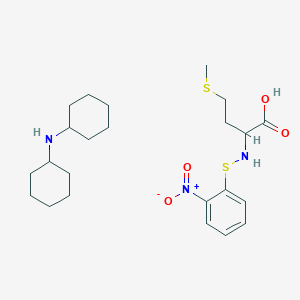 molecular formula C11H14N2O4S2 · C12H23N B612951 Nps-Met-OH DCHA CAS No. 7675-52-7