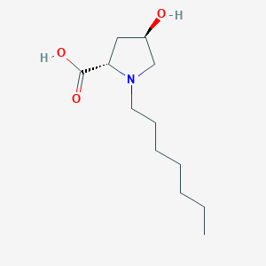 (4R)-1-Heptyl-4-hydroxy-L-proline