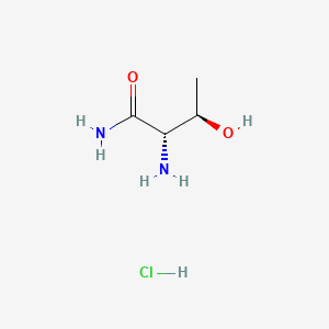 (2S,3R)-2-Amino-3-hydroxybutanamide hydrochloride