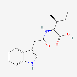 molecular formula C16H20N2O3 B612987 N-(3-Indolylacetyl)-L-isoleucine CAS No. 57105-45-0