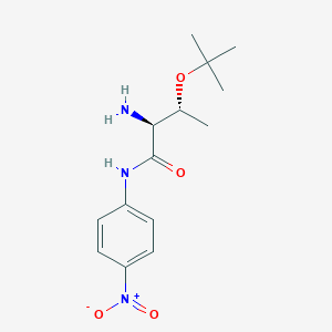 molecular formula C14H21N3O4 B612994 H-Thr(tBu)-pNA CAS No. 201807-08-1