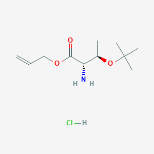 (2S,3R)-Allyl 2-amino-3-(tert-butoxy)butanoate hydrochloride