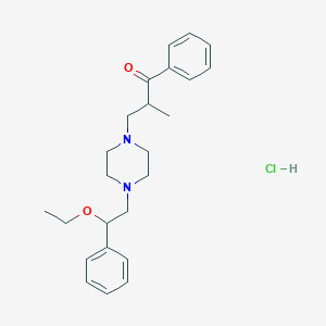 molecular formula C24H33ClN2O2 B000613 Eprazinone di-HCl CAS No. 10402-53-6