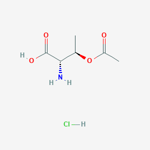 molecular formula C6H11NO4 · HCl B613000 o-Acetyl-L-threonine hydrochloride CAS No. 519156-32-2