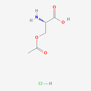 molecular formula C5H10ClNO4 B613005 O-Acetyl-L-serine hydrochloride CAS No. 66638-22-0