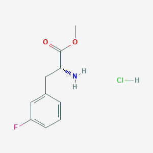 (R)-Methyl 2-amino-3-(3-fluorophenyl)propanoate hydrochloride