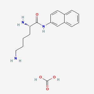 molecular formula C17H23N3O4 B613022 L-Lysine beta-naphthylamide carbonate CAS No. 18905-74-3