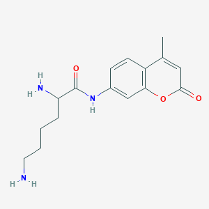 molecular formula C16H21N3O3 B613023 H-Lys-AMC acetate salt CAS No. 92605-76-0