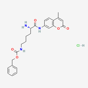 N-epsilon-Carbobenzoxy-L-lysine 7-amido-4-methylcoumarin hydrochloride