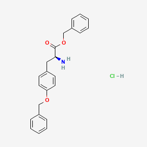 molecular formula C23H24ClNO3 B613031 H-Tyr(Bzl)-OBzl.HCl CAS No. 52142-01-5