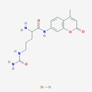 molecular formula C16H21BrN4O4 B613050 L-Citrulline 7-amido-4-methylcoumarin hydrobromide CAS No. 123314-39-6