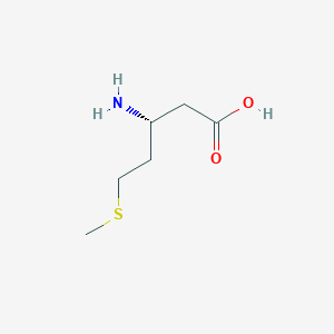 (3R)-3-amino-5-(methylsulfanyl)pentanoic acid