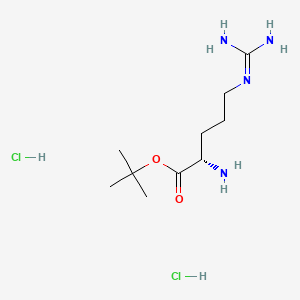 molecular formula C10H24Cl2N4O2 B613058 H-Arg-OtBu 2HCl CAS No. 87459-72-1
