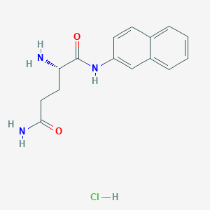 (S)-2-Amino-N1-(naphthalen-2-yl)pentanediamide hydrochloride