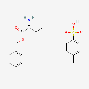 molecular formula C19H25NO5S B613078 (R)-Benzyl 2-amino-3-methylbutanoate 4-methylbenzenesulfonate CAS No. 17662-84-9