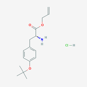 molecular formula C16H24ClNO3 B613080 H-D-Tyr(tbu)-allylesterhcl CAS No. 218962-74-4
