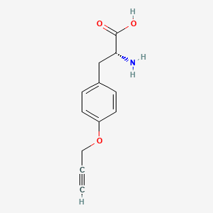 molecular formula C12H13NO3 B613081 H-D-Tyr(Propargyl)-OH CAS No. 1170674-20-0