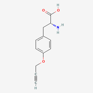 molecular formula C12H13NO3 B613081 O-Propargyl-D-tyrosine CAS No. 1170674-20-0