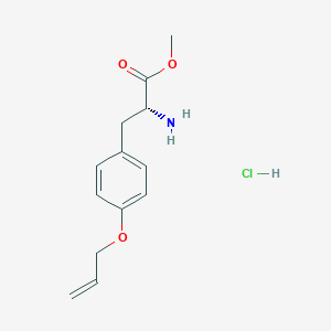 molecular formula C13H18ClNO3 B613083 H-D-Tyr(all)-ome hcl CAS No. 367517-26-8