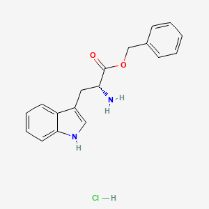 molecular formula C18H19ClN2O2 B613084 H-D-Trp-OBzl.HCl CAS No. 22839-16-3