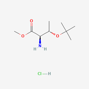 molecular formula C9H20ClNO3 B613087 H-D-Thr(tBu)-OMe.HCl CAS No. 115141-43-0