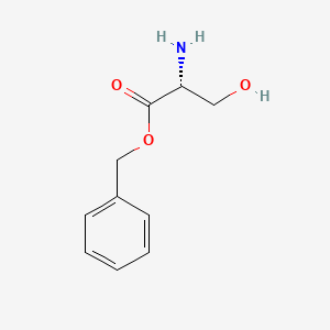 molecular formula C10H13NO3 B613090 benzyl (2R)-2-amino-3-hydroxypropanoate CAS No. 133099-79-3