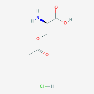 molecular formula C5H10ClNO4 B613092 H-D-Ser(Ac)-OH HCl CAS No. 201212-79-5