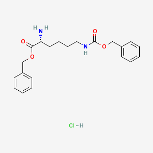 molecular formula C21H27ClN2O4 B613098 H-D-Lys(Z)-Obzl HCl CAS No. 156917-23-6