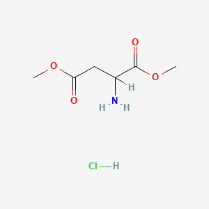 molecular formula C6H11NO4 · HCl B613103 DL-Aspartic acid dimethyl ester hydrochloride CAS No. 14358-33-9