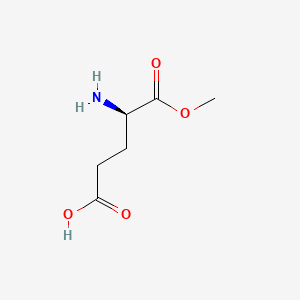 molecular formula C6H11NO4 B613110 (R)-4-Amino-5-methoxy-5-oxopentanoic acid CAS No. 26566-13-2