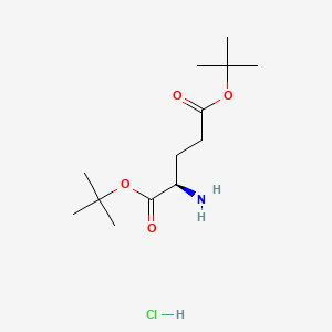 molecular formula C13H26ClNO4 B613112 (R)-Di-tert-butyl 2-aminopentanedioate hydrochloride CAS No. 172793-31-6