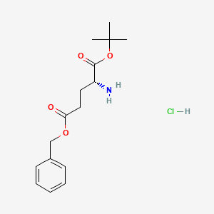 (R)-5-Benzyl 1-tert-butyl 2-aminopentanedioate hydrochloride
