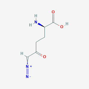 molecular formula C6H9N3O3 B613115 6-Diazo-5-oxo-D-norleucine CAS No. 71629-86-2