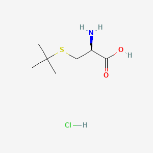 molecular formula C7H16ClNO2S B613117 (S)-2-Amino-3-(tert-butylthio)propanoic acid hydrochloride CAS No. 200353-65-7